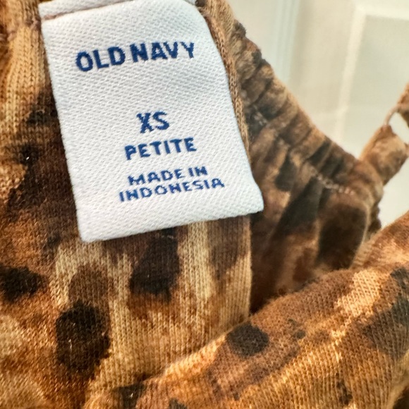 Pair of Old Navy Black/Leopard Jumpsuits - Picture 7 of 15